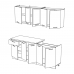 Кухня прямая "Хозяюшка Сканди" 2 м Кухня прямая "Хозяюшка Сканди" 2 м