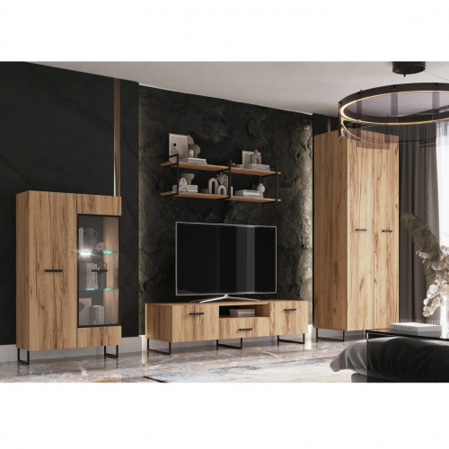 Гостиная ЛДСП "Нэнси" Loft Комплектация 2 Гостиная ЛДСП "Нэнси" Loft Комплектация 2